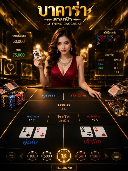 บาคาร่าสายฟ้า